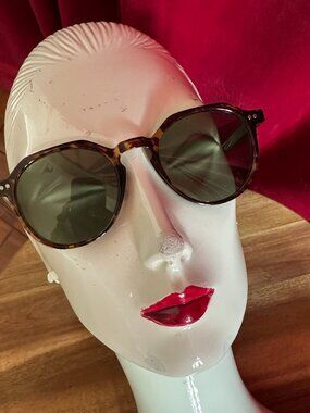 Meller Chauen Tigris Olive Polarized Lightweight Tortoise Sunglasses Scratches